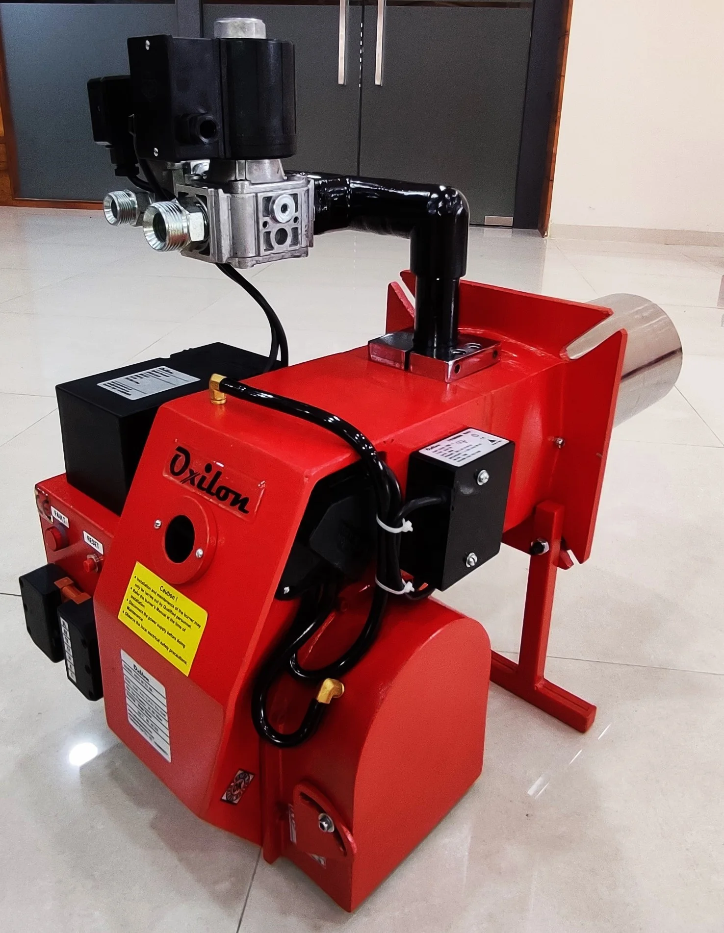 Natural Gas burner for Small Baby Steam Boiler equivalent to Riello burner