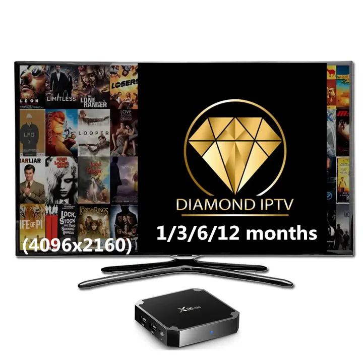 Стабильный без буферизации 4K IP TV Smarter tv box German EX YU M 3U Android livego Uk