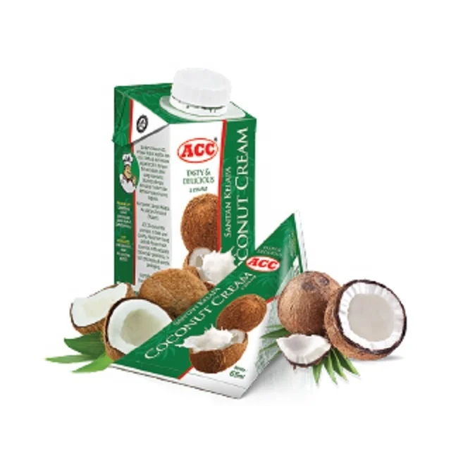Indonesia Coconut Milk 200ml Private Label OEM Available