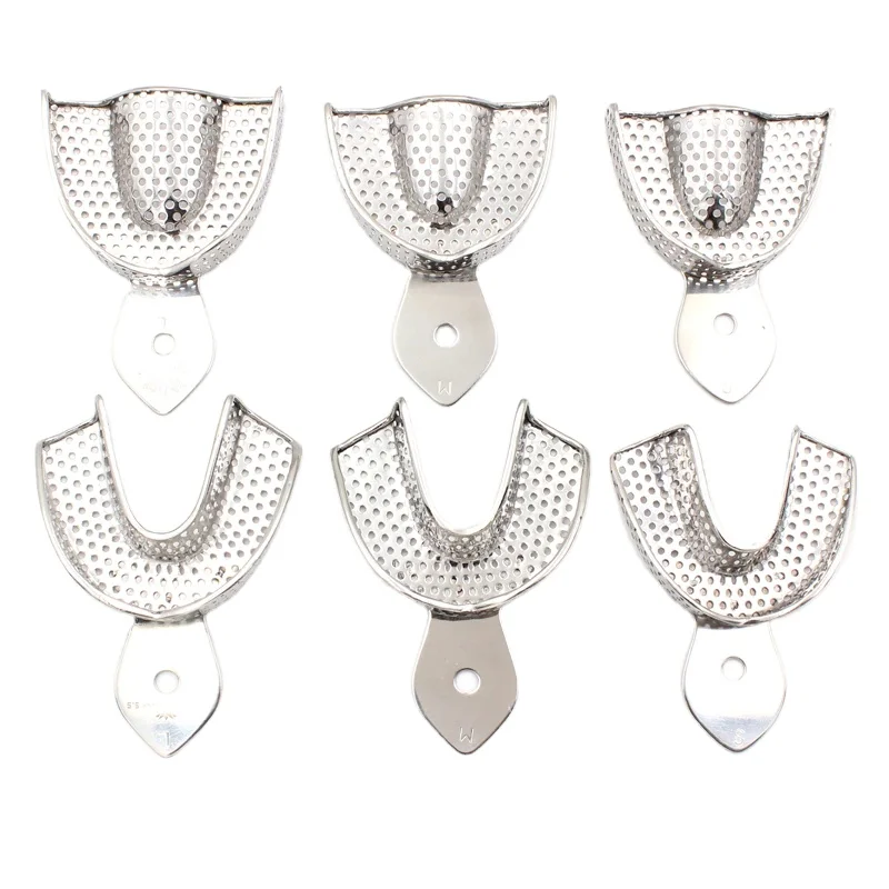 Metal Impression Trays Stainless Steel Impression Trays Dental Instruments