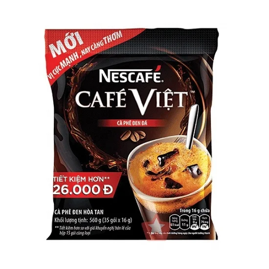Wholesale 2in1 Instant Coffee Nes cafe Viet Da Instant Coffee with best taste from Vietnam for exporting