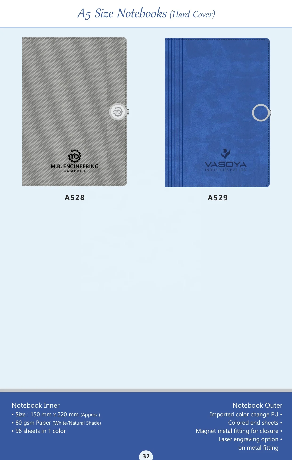 Trending Diary With Magnet Metal Fitting for Closet A5 High Quality Leather Notebook Hardcover Journal Diary Magnetic Buckle