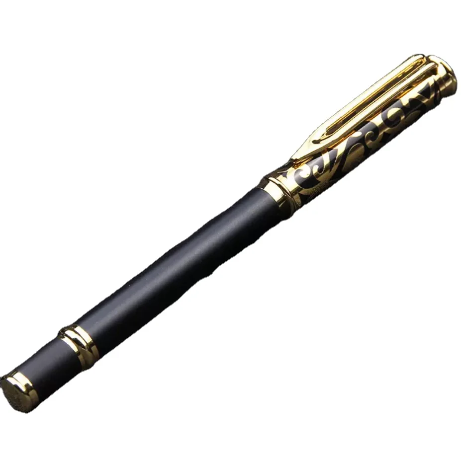 New Hollow Engraved Carved Metal Ballpoint Pen Gift Advertising Promotion Ball Pen Student Prize Office Material School Supplies