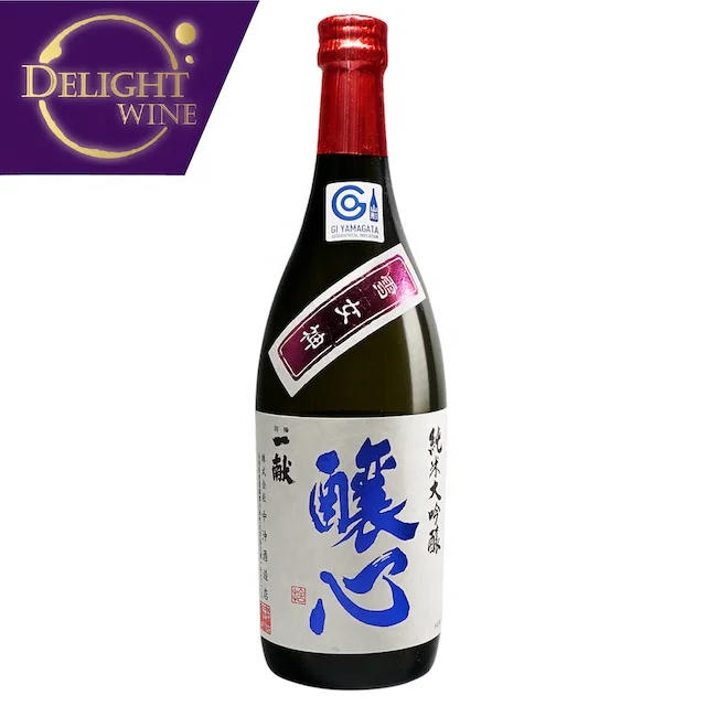 Joshin Yukimegami, высокое качество, Junmai Daiginjo, популярный японский сакэ, винный напиток 720 мл на бутылку