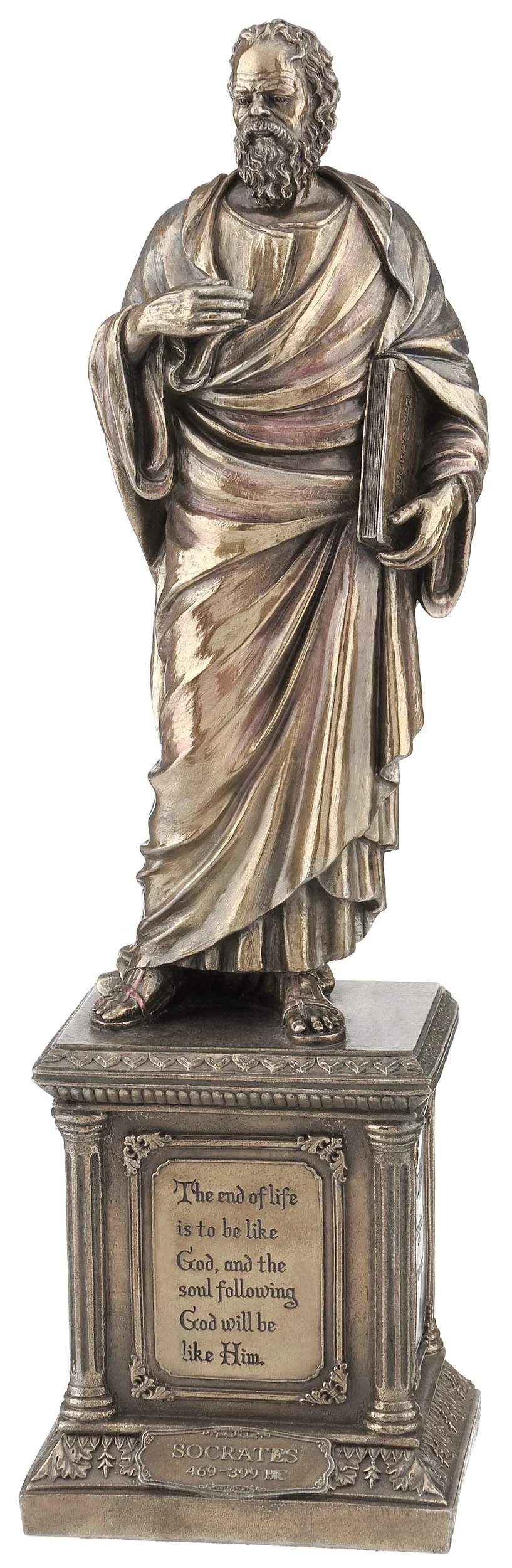 VERONESE DESIGN- NAPOLEON CROSSING THE ST  -  COLD CAST BRONZE - OEM AVAILABLE  POSE