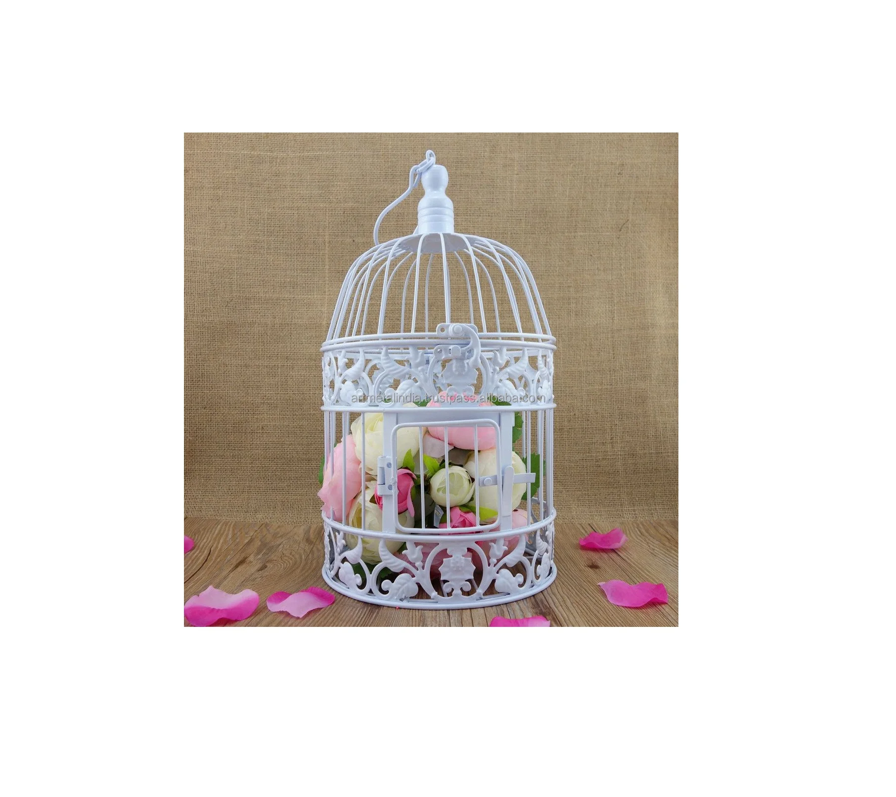 Оптовая продажа птичья клетка для свадебного декора