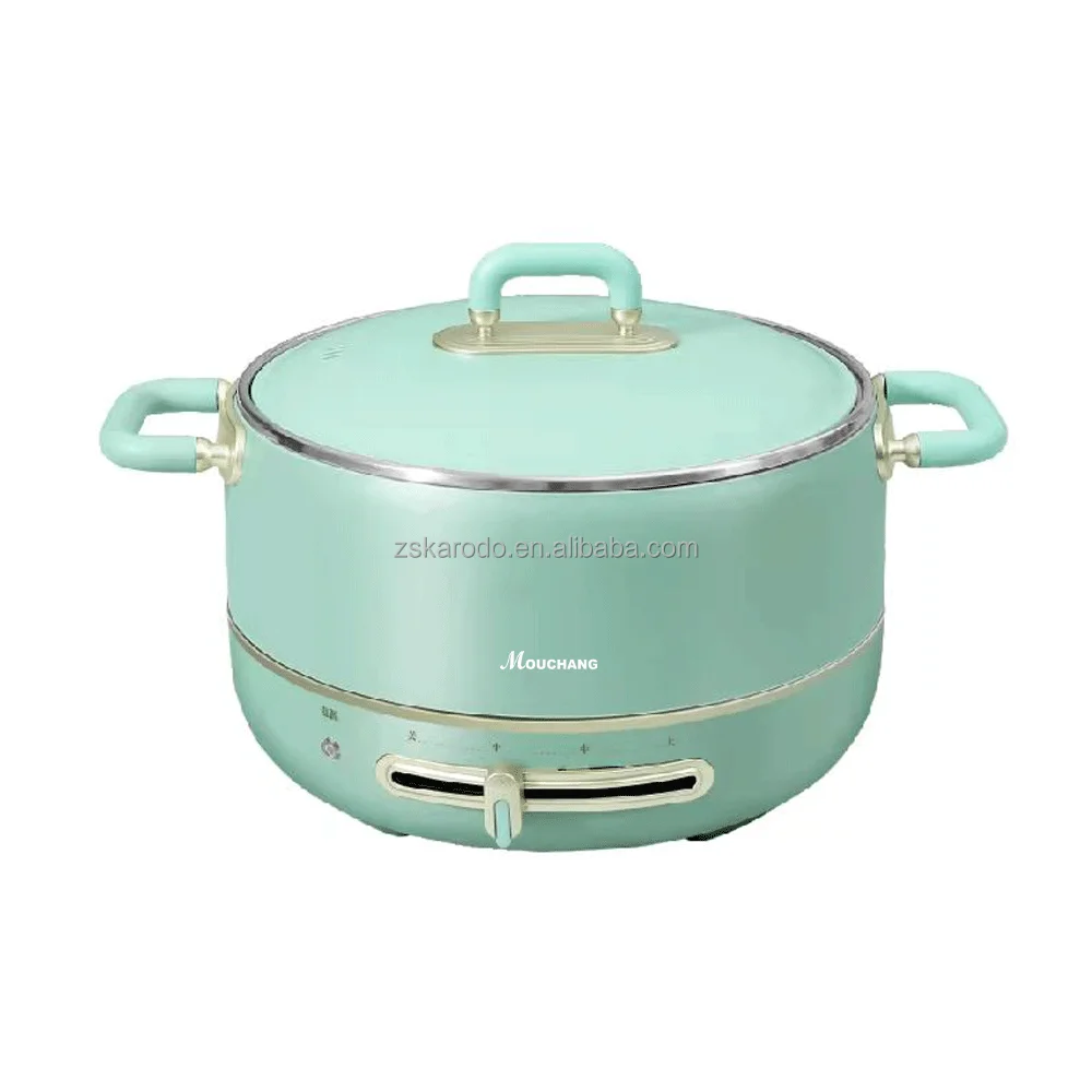 Household usage 110v 220v Multi cooker with frying pan