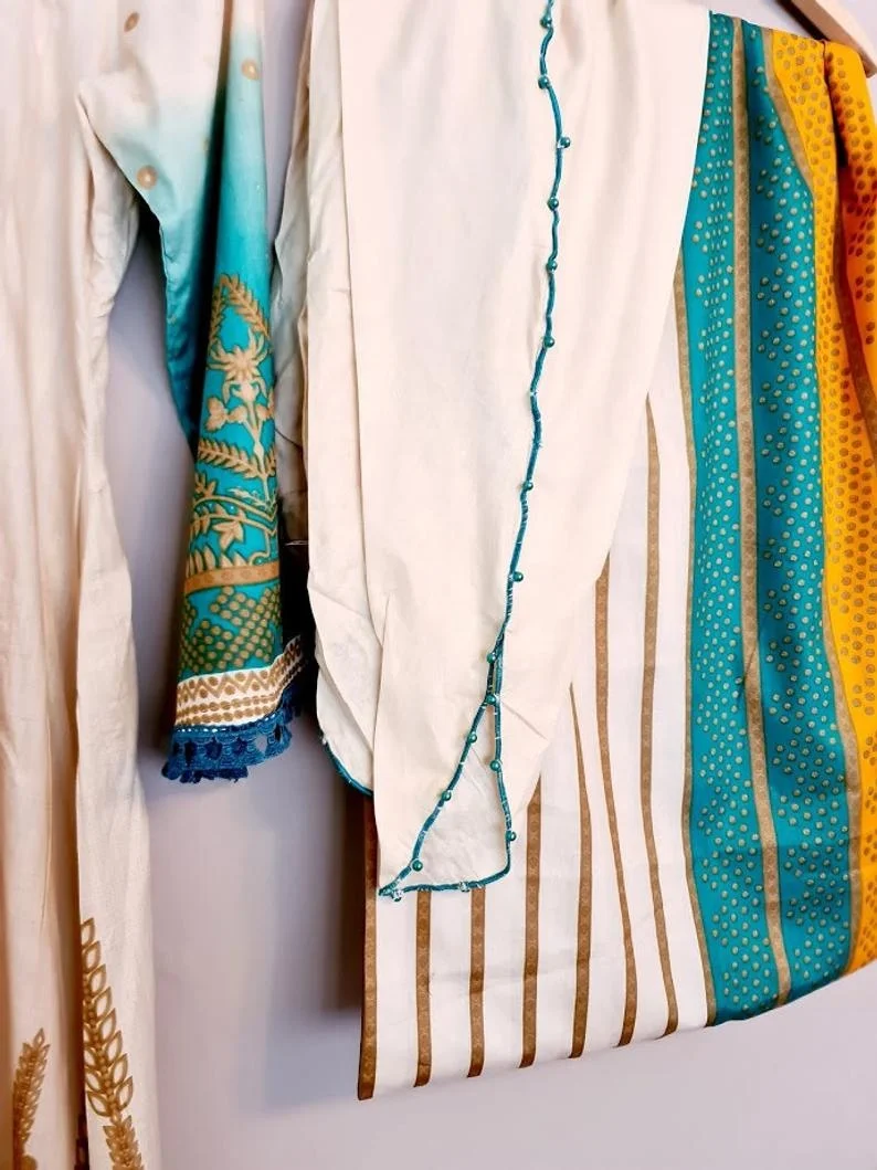 Пакистанское индийское плотное платье для газона с вышивкой, готовое платье шальвар камиз, одежда, Лидер продаж 2021