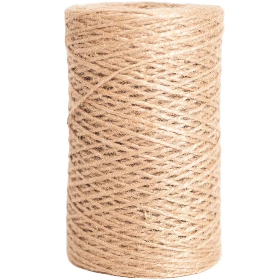 Best Price Wholesale 100% Nature Jute Yarn Single Ply Tossa CB Quality Yarn From Bangladesh
