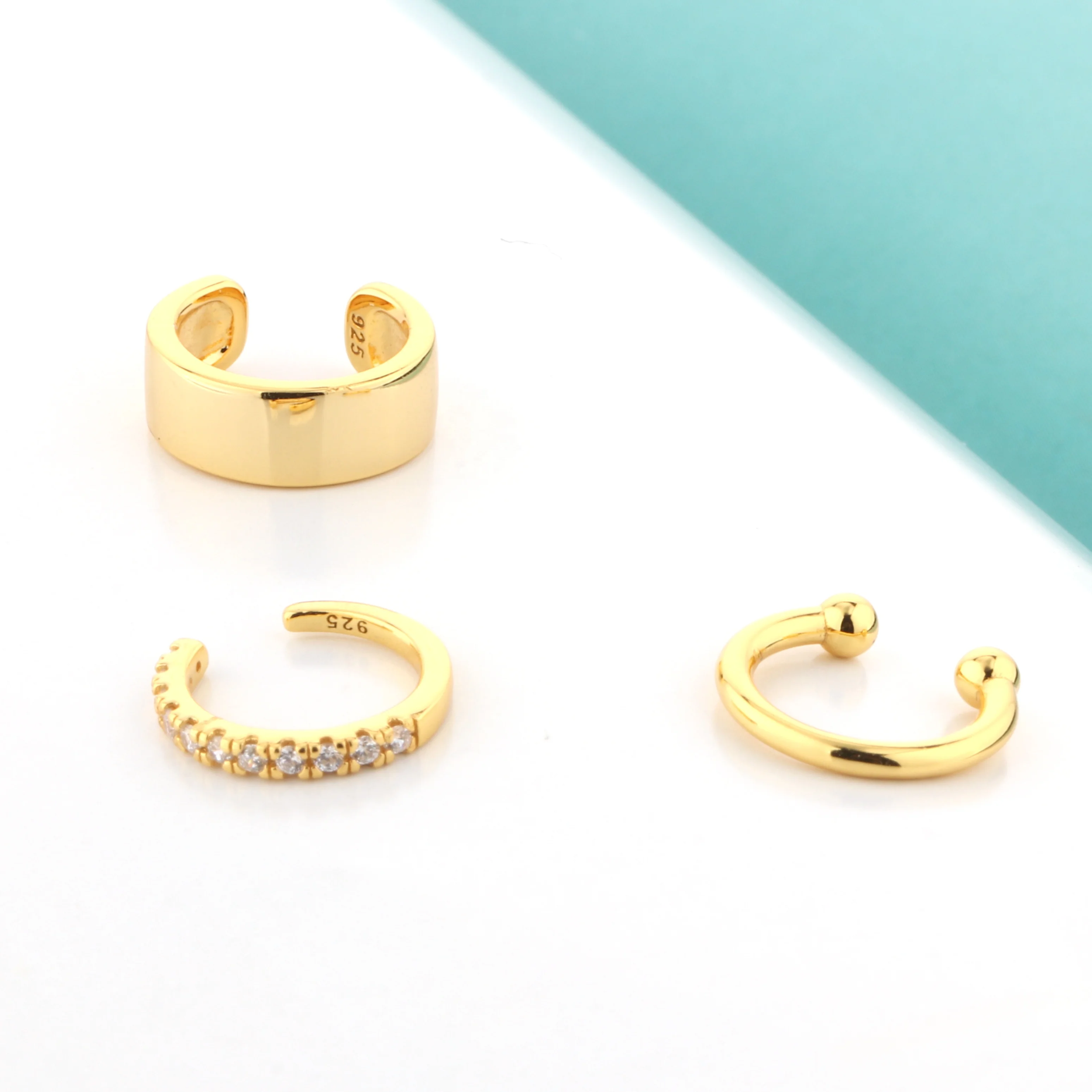 925 Sterling Silver Jewelry ear cuff sterling silver earrings