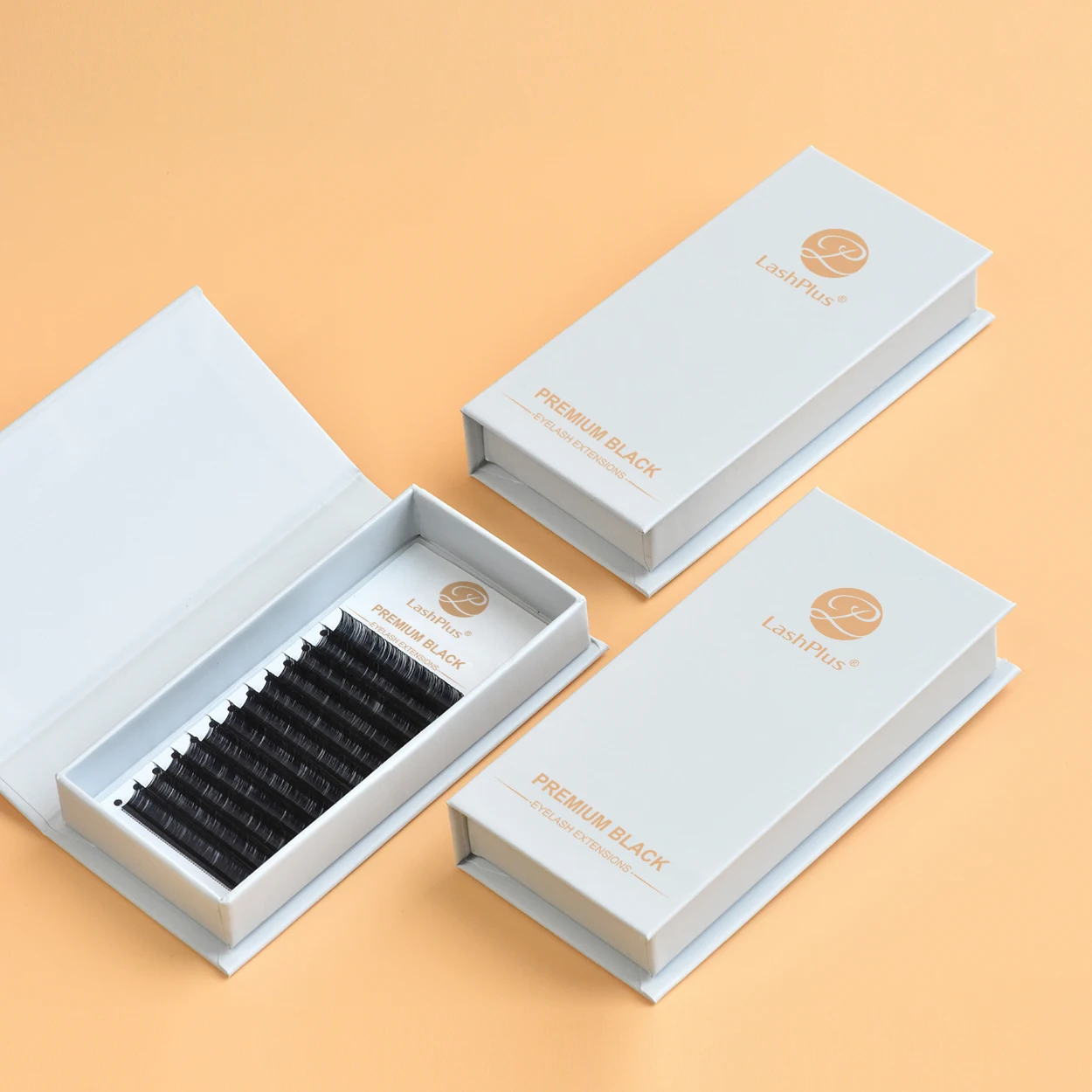 LashPlus Cashmere Individual Lash Private Label wholesale Volume Mink 0.02mm-0.20mm Eyelash Extension Trays