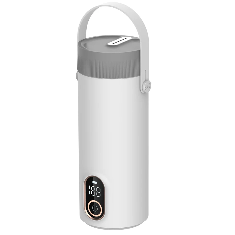 Factory price Rechargeable Electric Temperature Control Kettle wireless travel portable Stainless Steel kettle