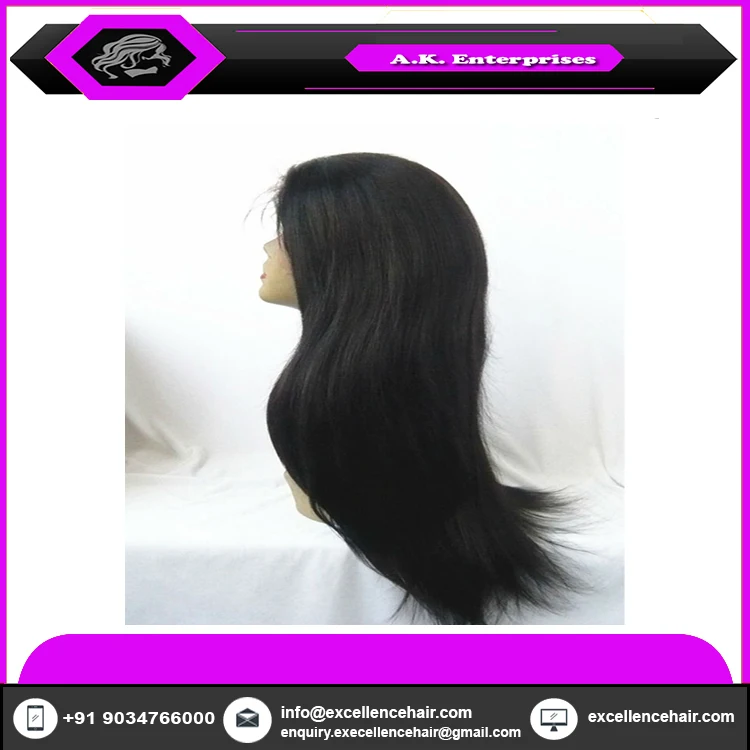 Raw Temple Human Hair Lace Frontal Wigs Supplier From Indian, Human Hair from South India Chennai