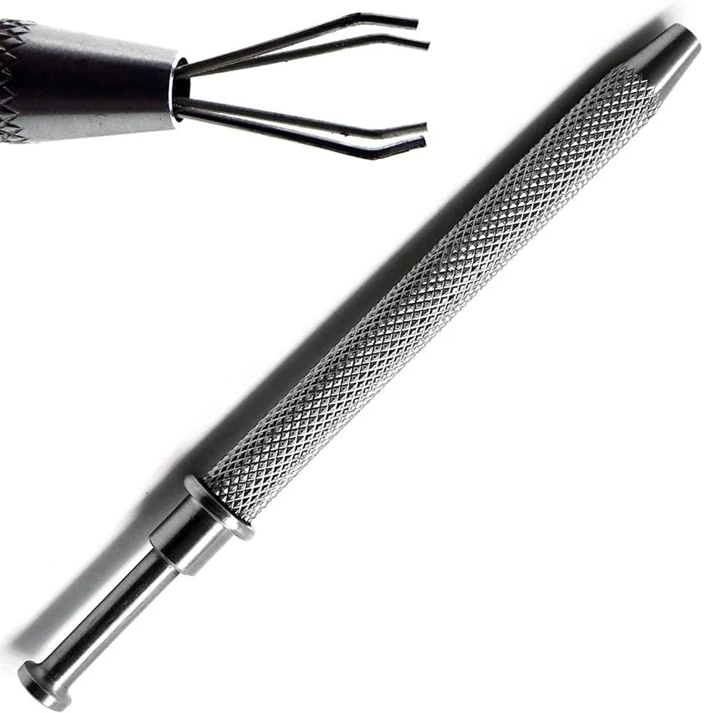 4.7 Ball Grabber Piercing Surgical Hold 3mm-8mm German Stainless Steel Bead Holder Laboratory Clamps for Body Piercing