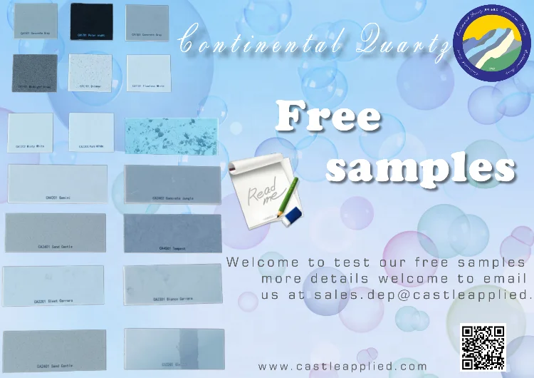 Sparkle quartz stone countertop surface Dot White Quartz 20 Mm  Engineered for kitchen or interior space