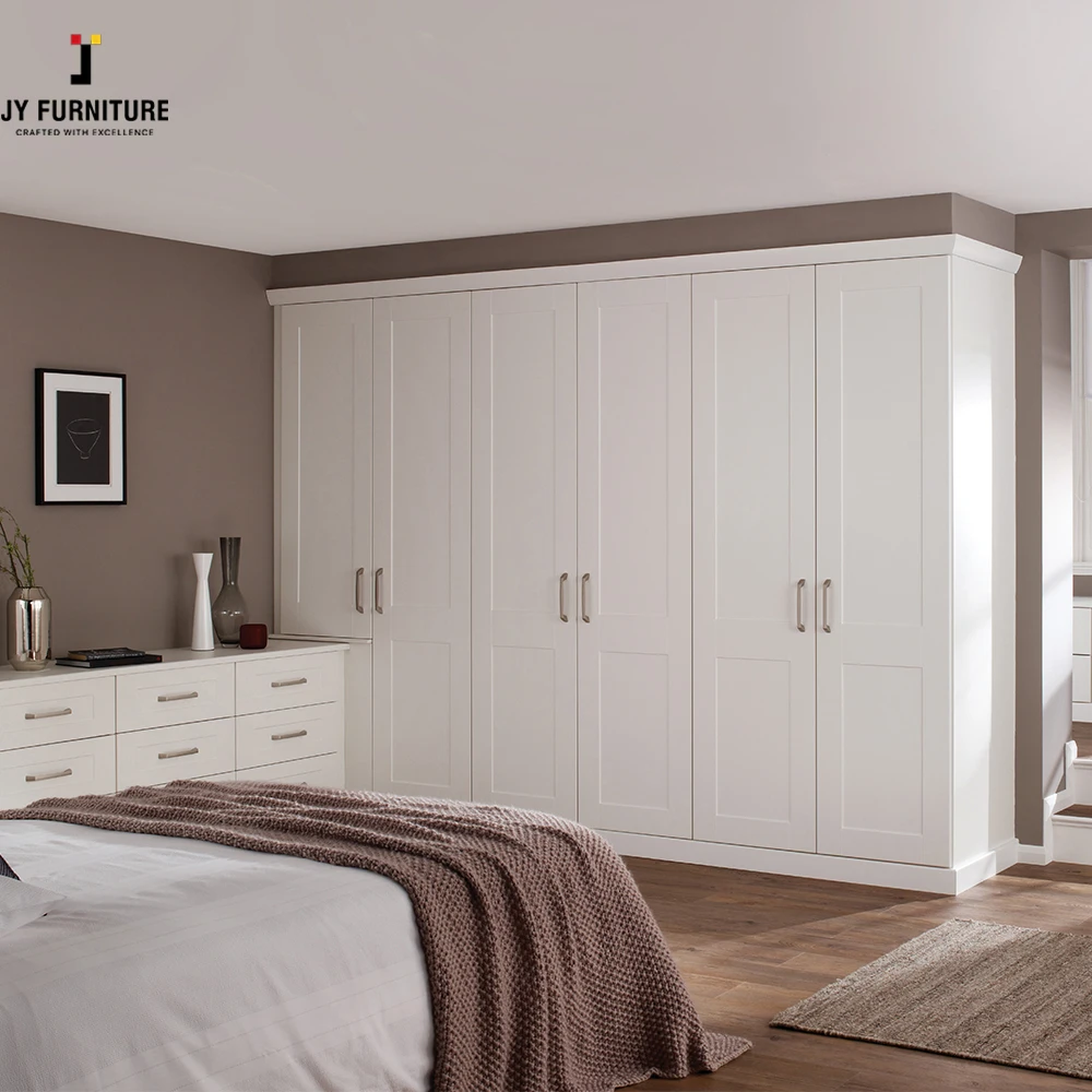Top Sale Modern Design Sandwich Plywood Panels Wholesale Bedroom Furniture Wardrobe with Well Finish for Home Project
