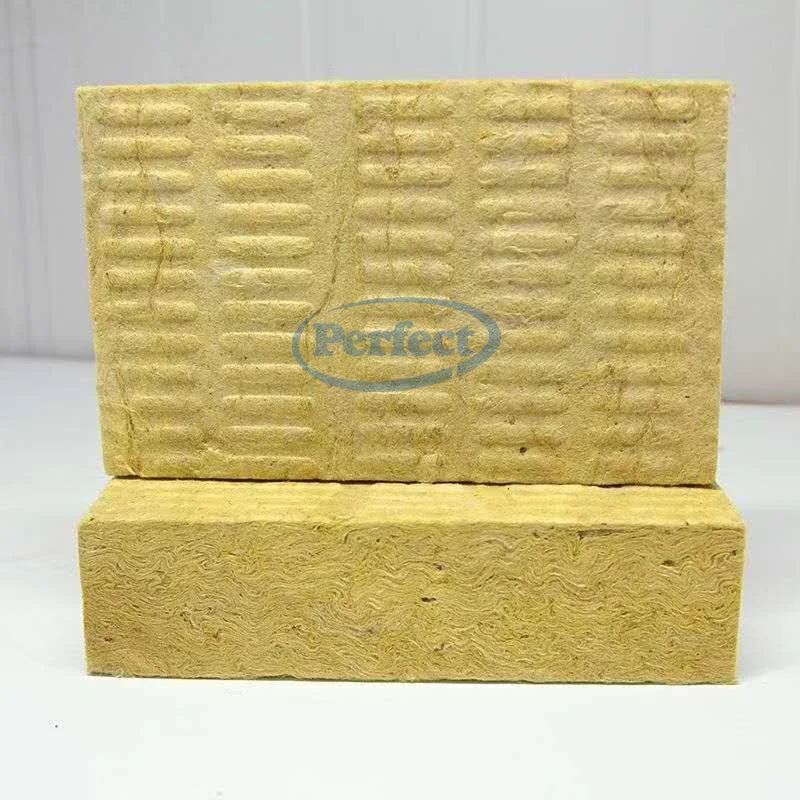 Rock wool sandwich wall panel insulation board aluminum roofing panel fireproof rock wool panels