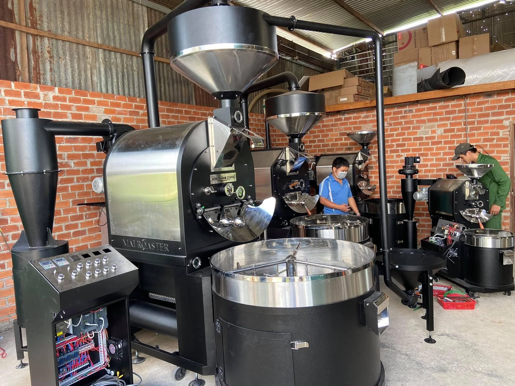 1O KGS COFFEE ROASTER. ARTISAN SOFTWARE AND AUTOMATIC