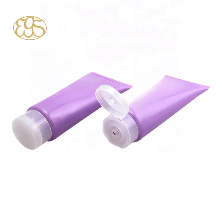 20 ml egg liquid applicator with long brush for DIY cake cookie baking HDPE LDPE PP green Bio-resin squeezing plastic soft tube