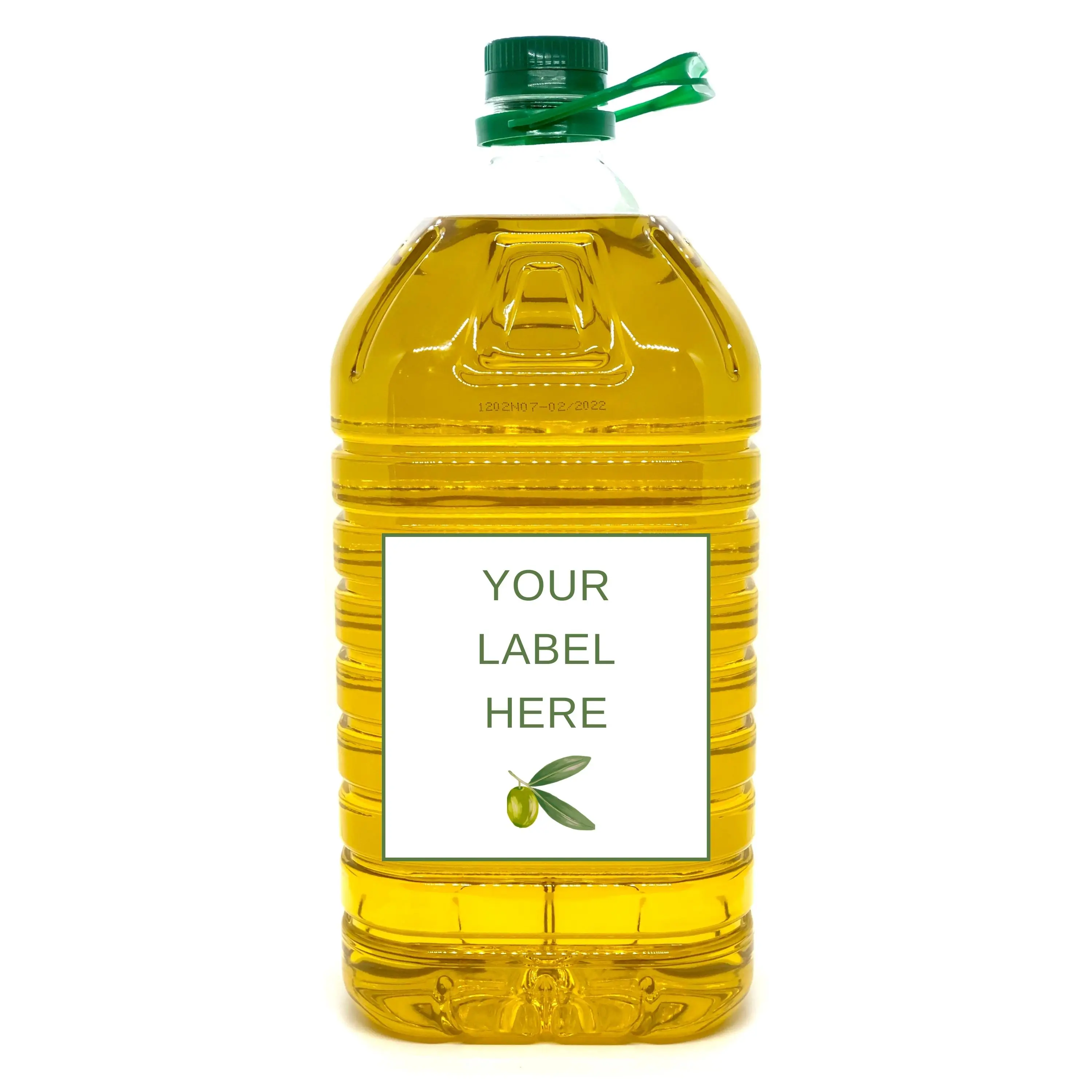 Private Label Pure Olive Oil 5 liter PET Bottle (Virgin Olive Oil & Refined Olive Oil)