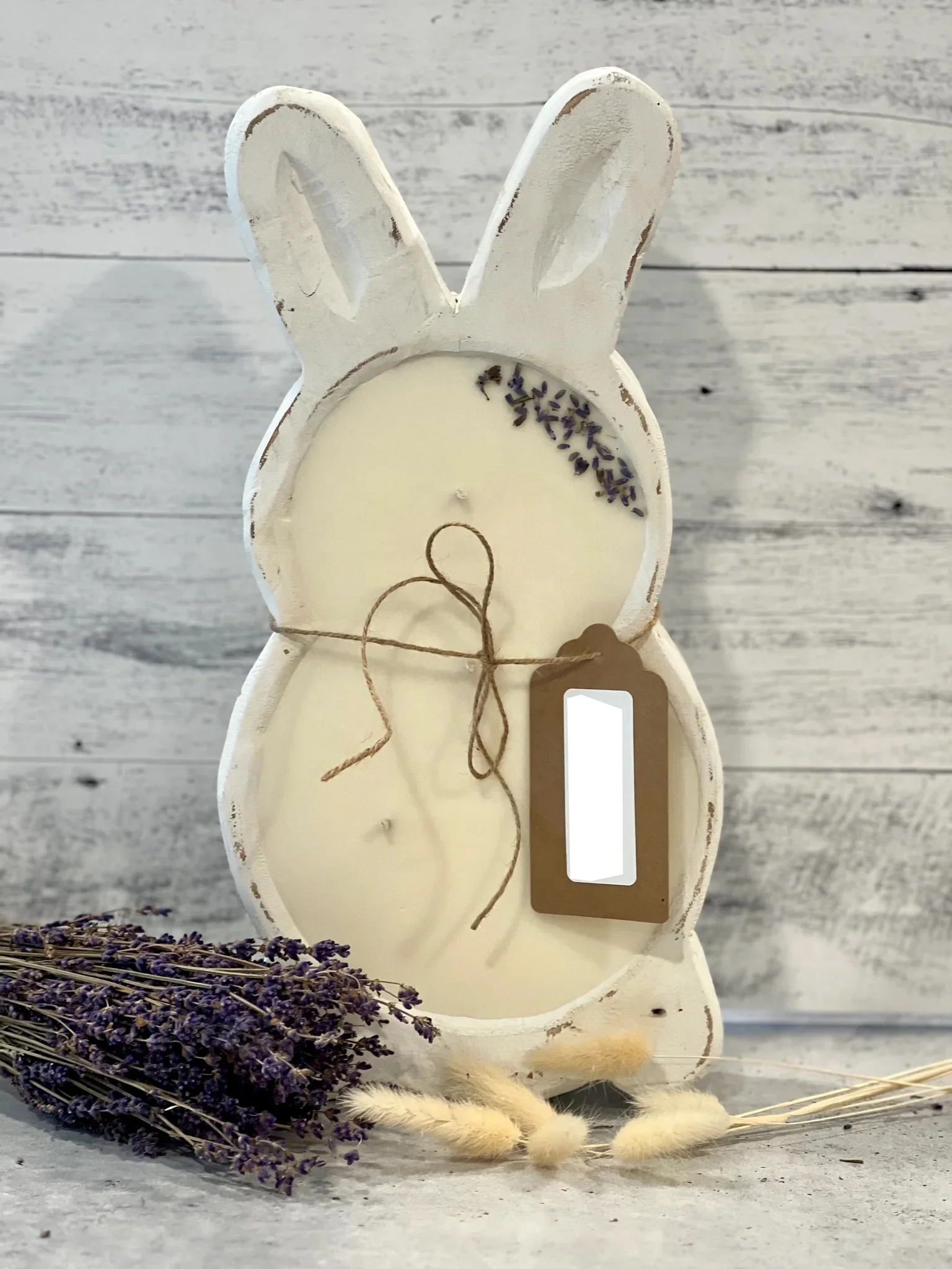 Easter Exquisite design best handmade fragrance rabbit shaped dough bowl candle from Viet Nam