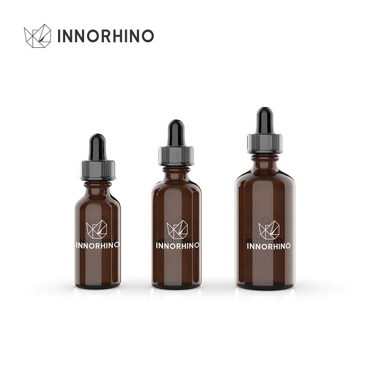 Sexual Lubricant Glass Oil Dropper Bottles 50Ml 250Ml INNORHINO