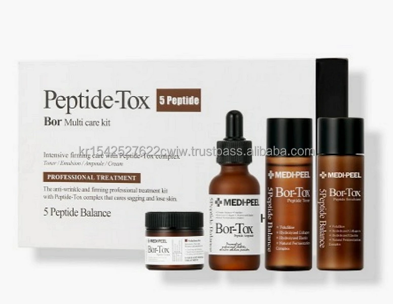 High Quality Medi-Peel Peptide Tox Bor Multi Care Kit MADE in KOREA Wrinkle Care, Skin Elasticity, Nutrition and Moisturizing