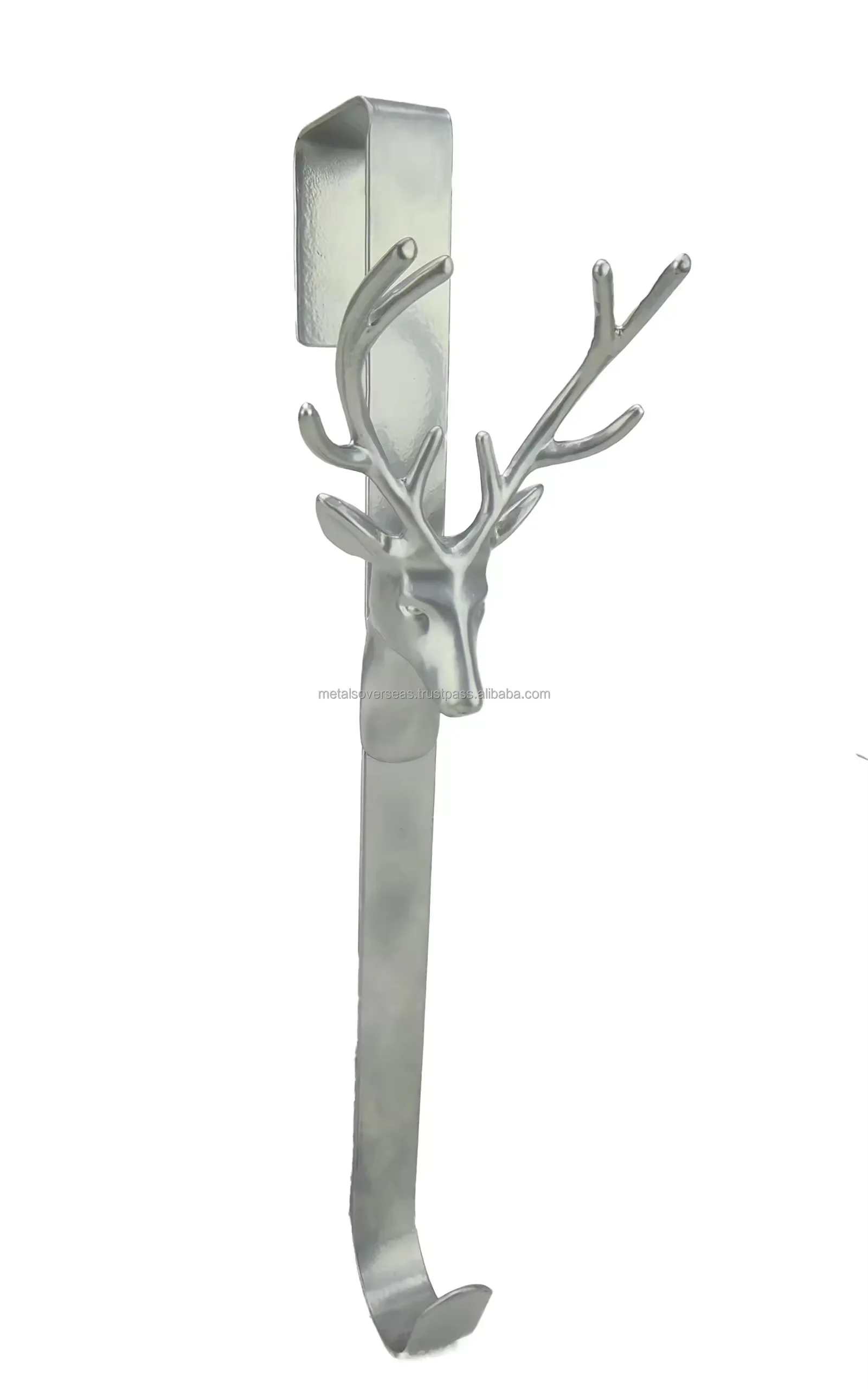 New Design Silver Metal Wreath Hanger Elegant For Homer Hotel Door Decor Hanger In High Selling Wholesale Price
