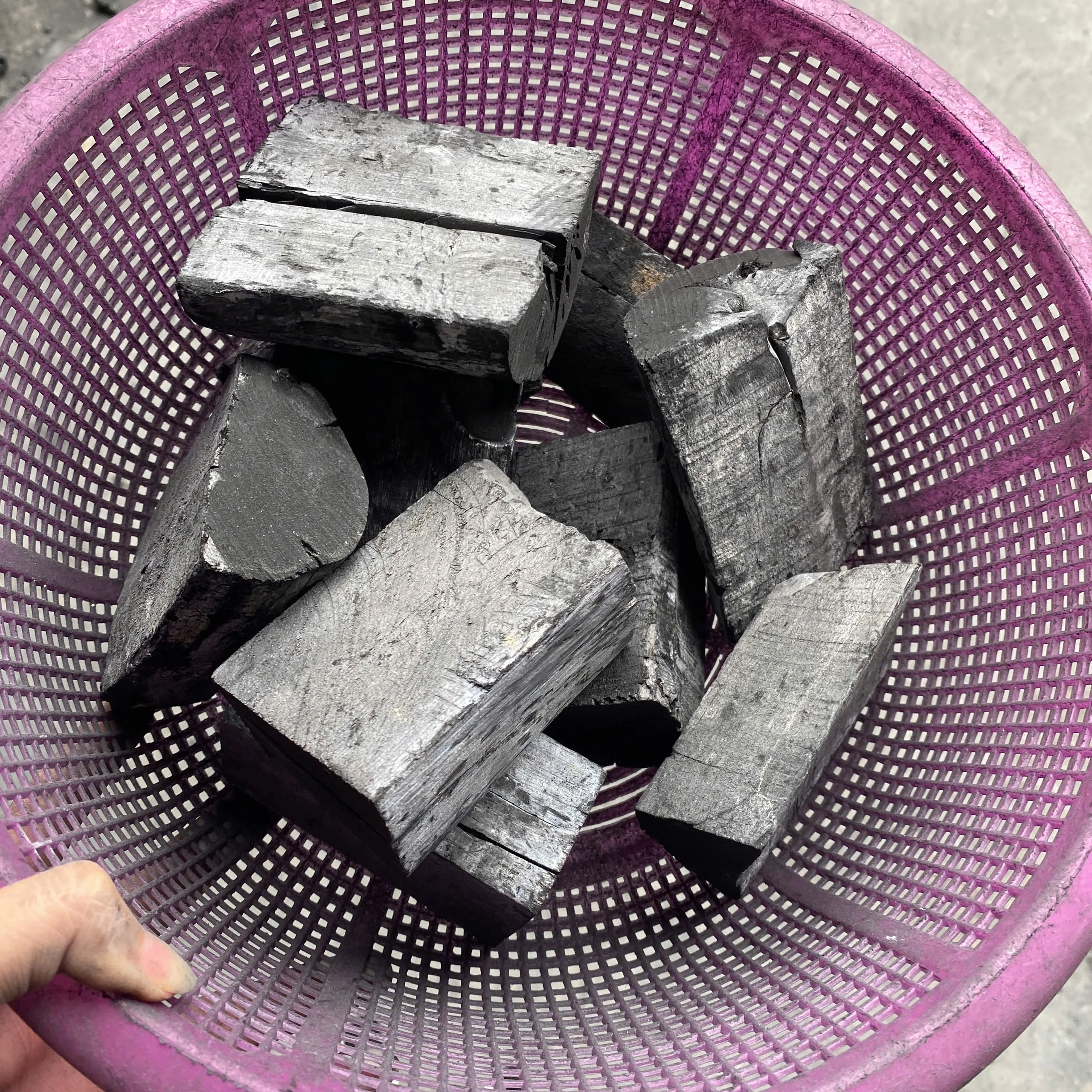 Premium BBQ charcoal Best choice for High Heat BBQ Orange Lemon Charcoal Natural Campfire Heat Source Hookah Application