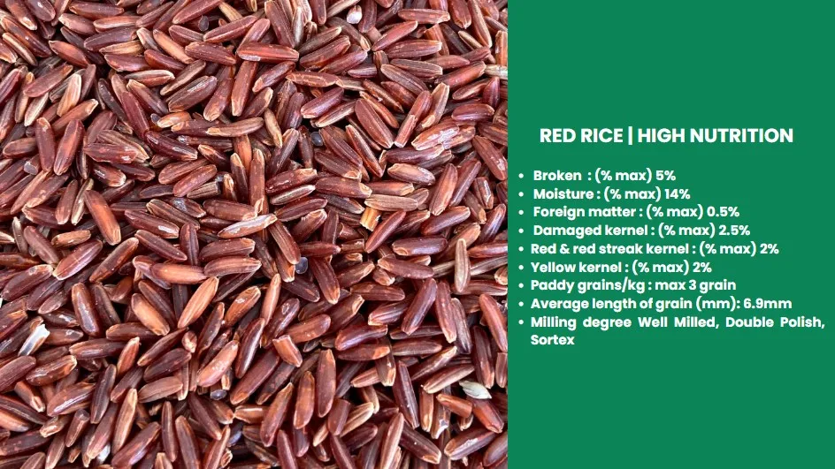 Supply Black/Red/Brown Rice for Wholesaler/Retailer/Importer with Exclusive or Private brand- WA: +84 944500504