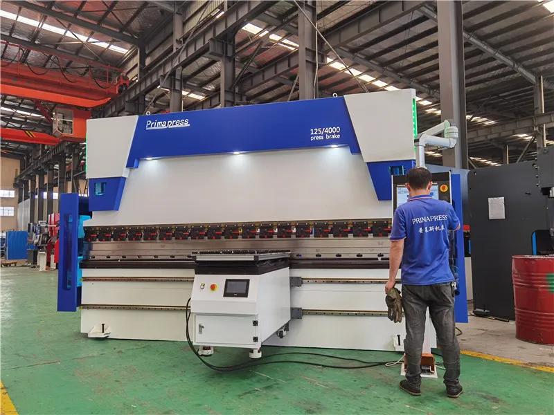 WE67K 100T3200MM 4 оси полный сервопривод CNC металлический пресс-тормоз с системой управления DELEM