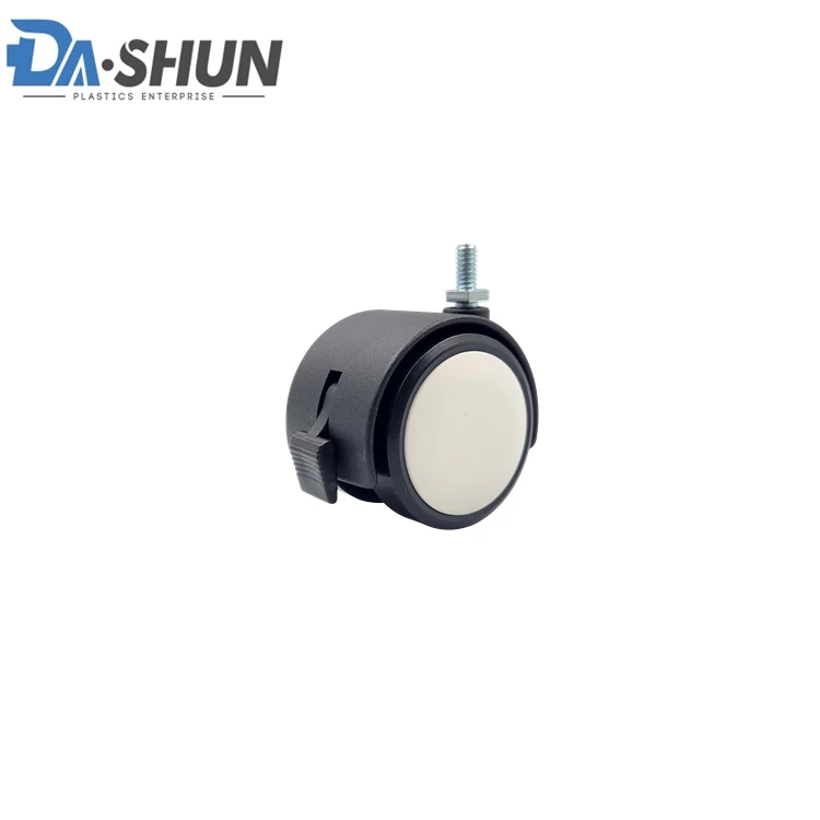 Kitchen storage trolley plastic locking wheels caster