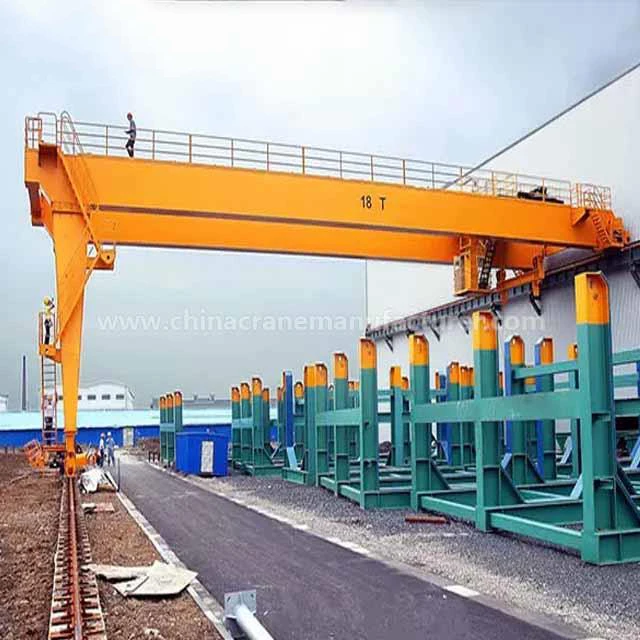 5 10 20 Ton Mobile Electric Semi Frame Single Girder Gantry Crane Price