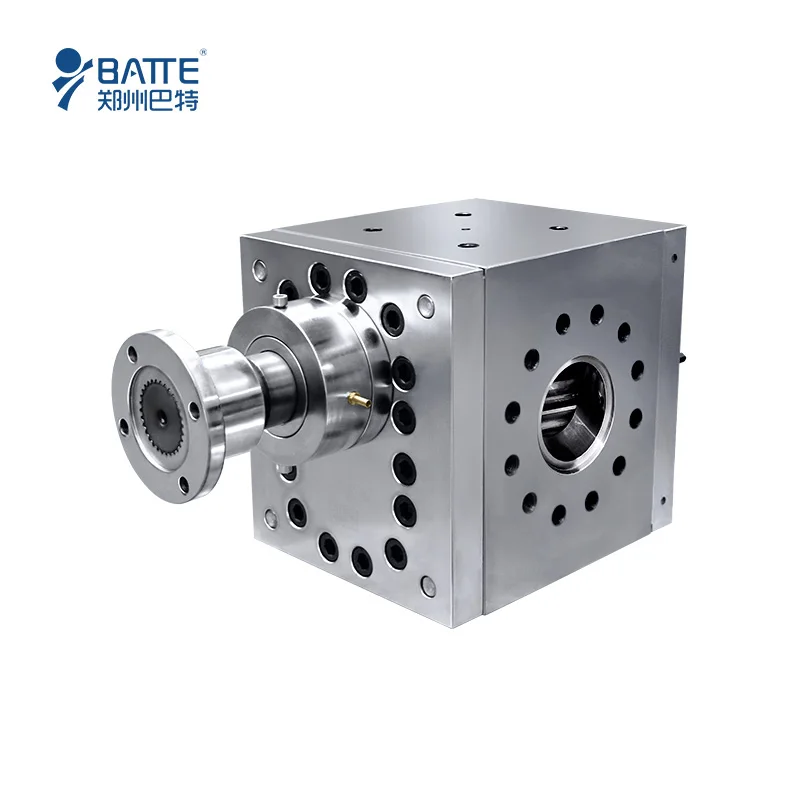 melt gear metering pump for pu foam gear melt pump extrusion