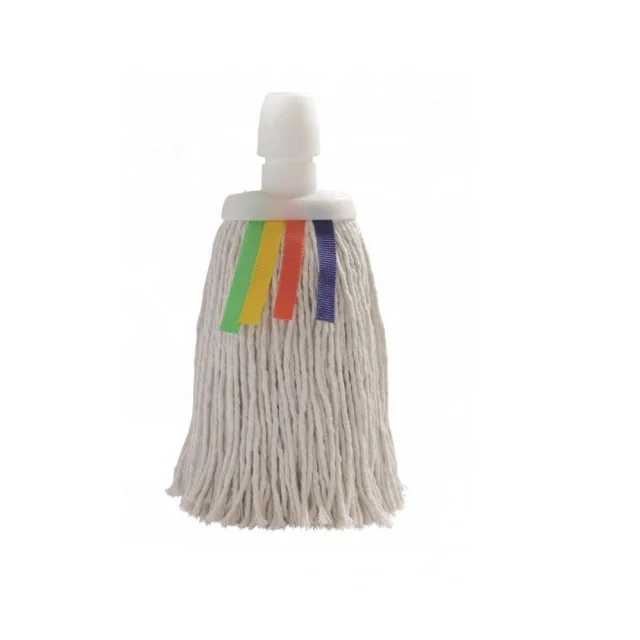 Green Color Genuine Cotton Mini Mop Without Band In Low Cost