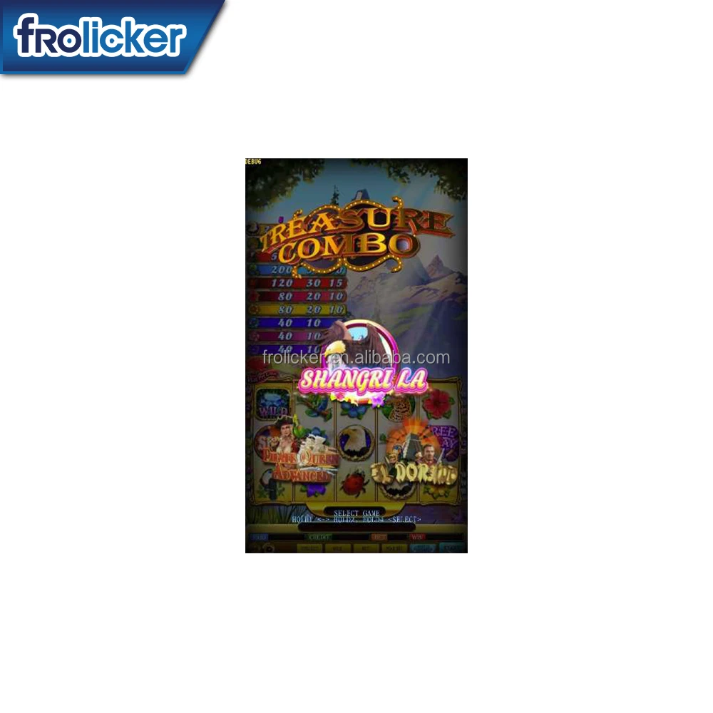 hot game machine Treasure Combo 3 in 1 Vertical Subisno Video Game