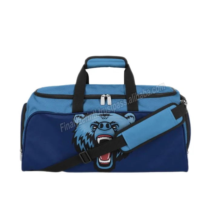 Высококачественные спортивные сумки с сублимационной печатью, Лидер продаж, повседневная мужская дорожная ручная сумка из нейлона