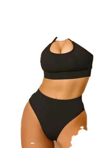 High Quality bikinis Triangle Micro Bikini With Padded Swimsuit For Women Brazilian Bottom Thong String Bikinis Top Bathing Suit