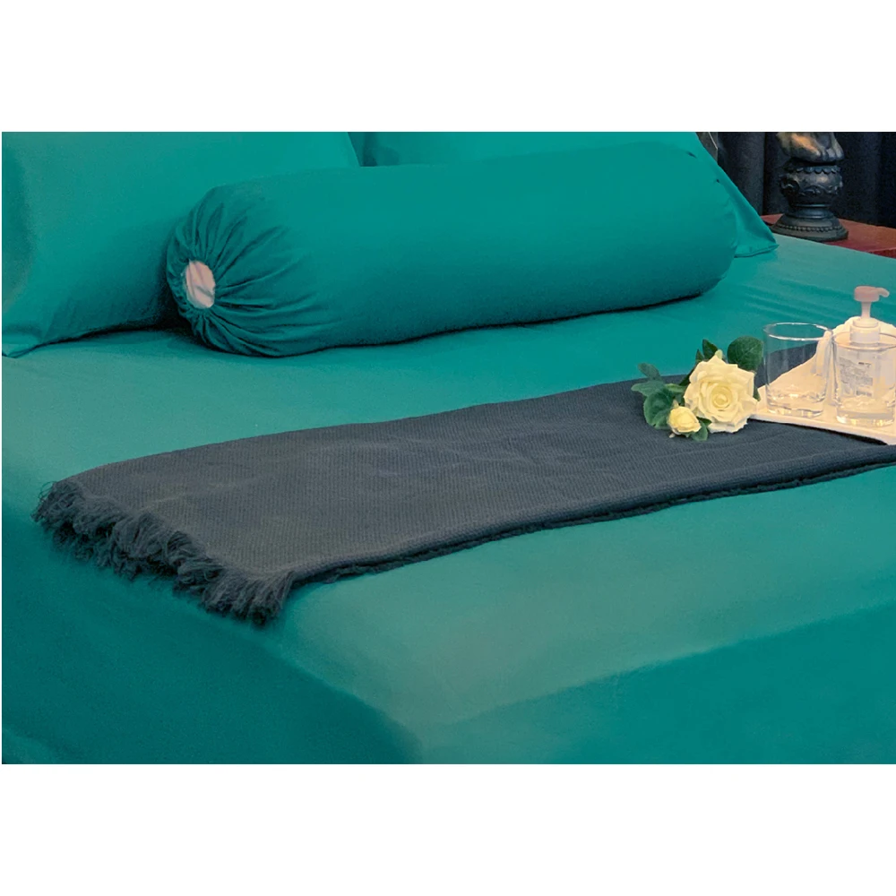 Highly Preferred 100% Microfiber Size Plain Bed Sheet Suitable For Hotel & Home With Soft and Smooth Cotton Texture