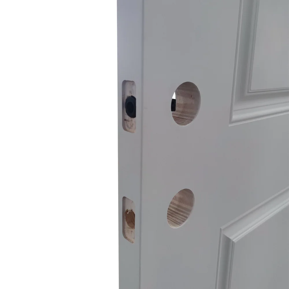 Fangda American market 20 minutes primed fiberglass 2 panels fire door system