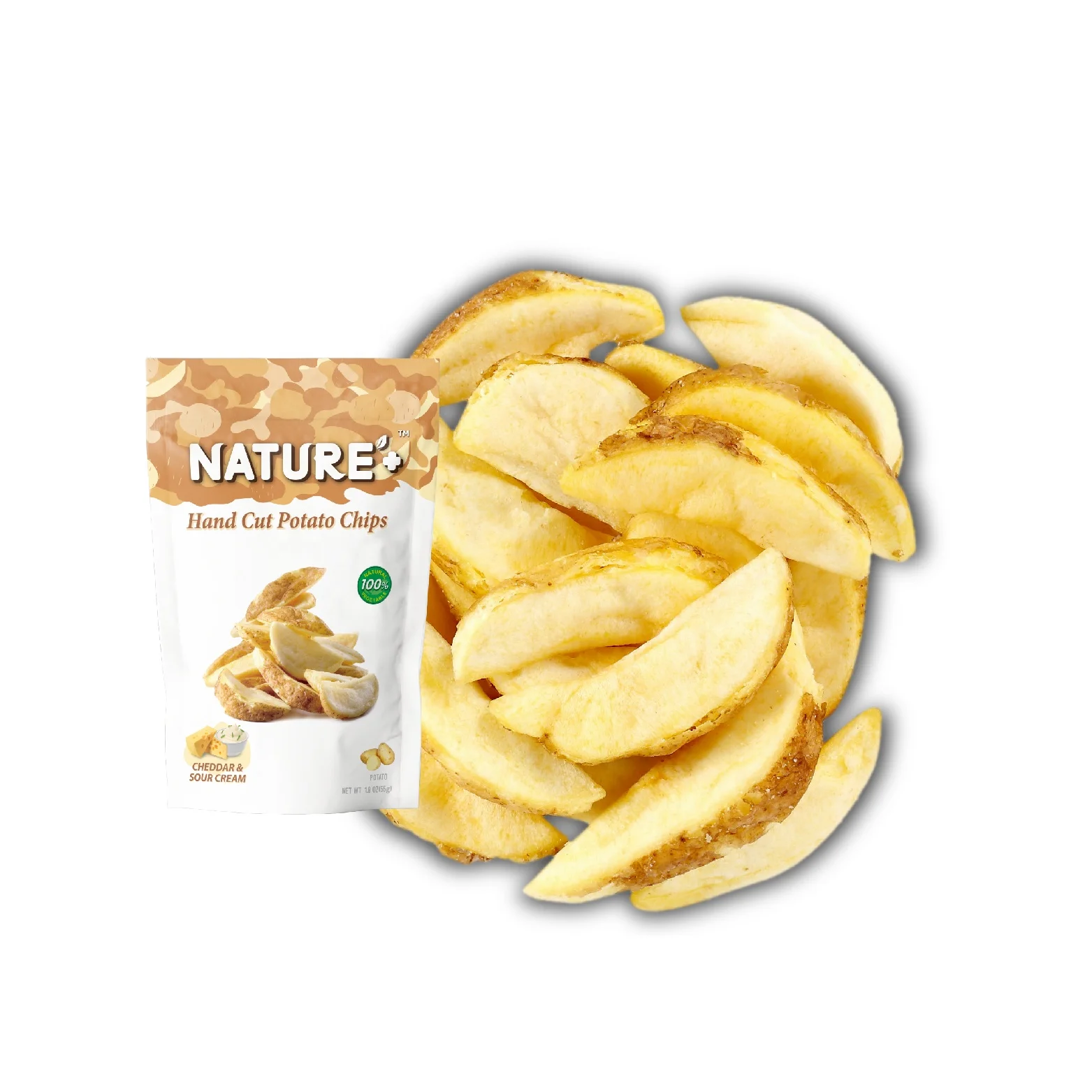 Vacuum Fried VF Potato Chips Crispy Sweet flavor Vegan Chips and Snacks Brand Snacks Dried Chips