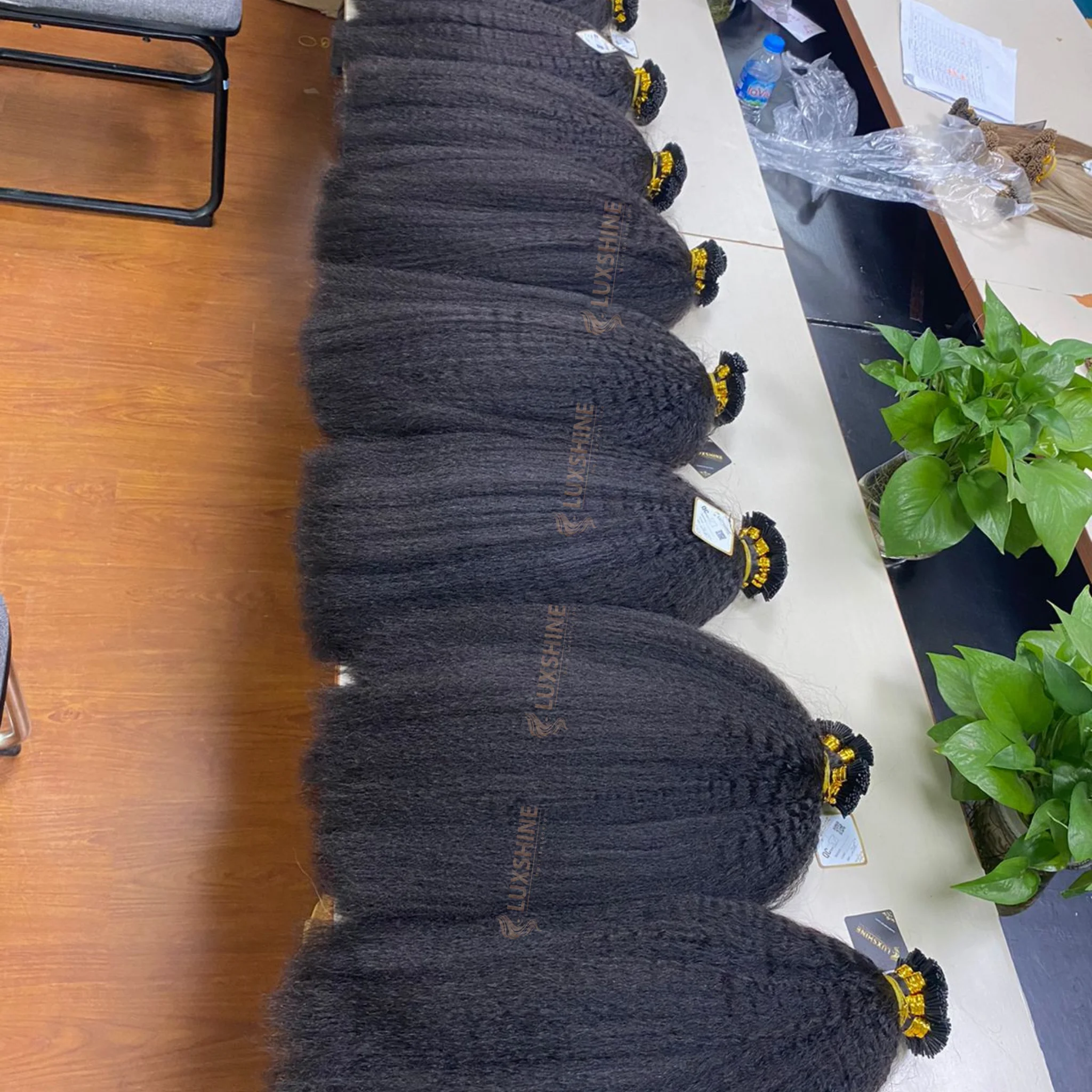 Wholesale Raw Vietnamese Remy Hair I Tip Extensions Kinky Straight 100 Human Hair Micro Links AliExpress Sophia