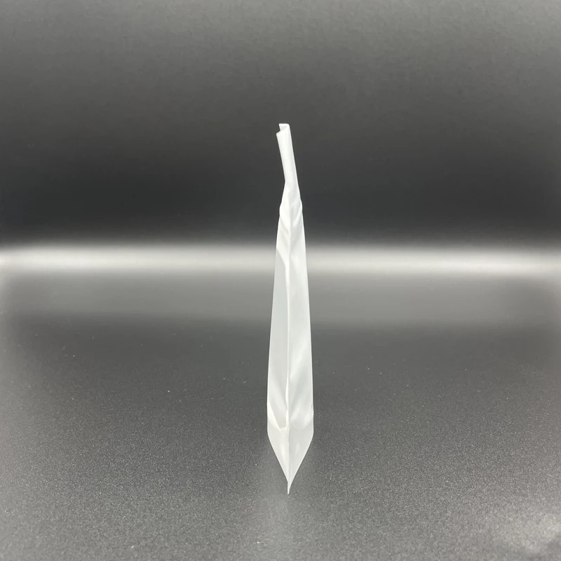 Custom Stand Up Clear Front Zipper Lock Resealable Aluminum Mylar Foil Plastic Packaging Bag for Zip Heat Seal Package Lock with