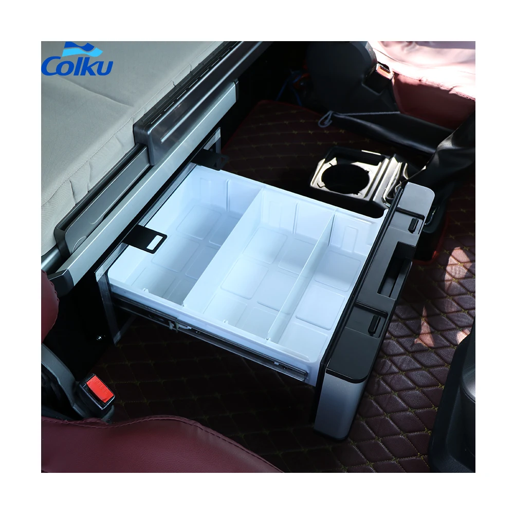 Colku Wholesale Price Dc 40W car fridges 23L drawer fridge freezer