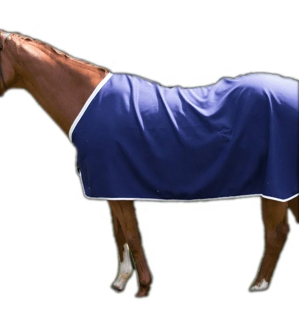 High Quality Horse Rug Travelling Horse Equine Luxury Show Cooler Navy Fleece Blanket Equestrian Sheet Riding House India Shop