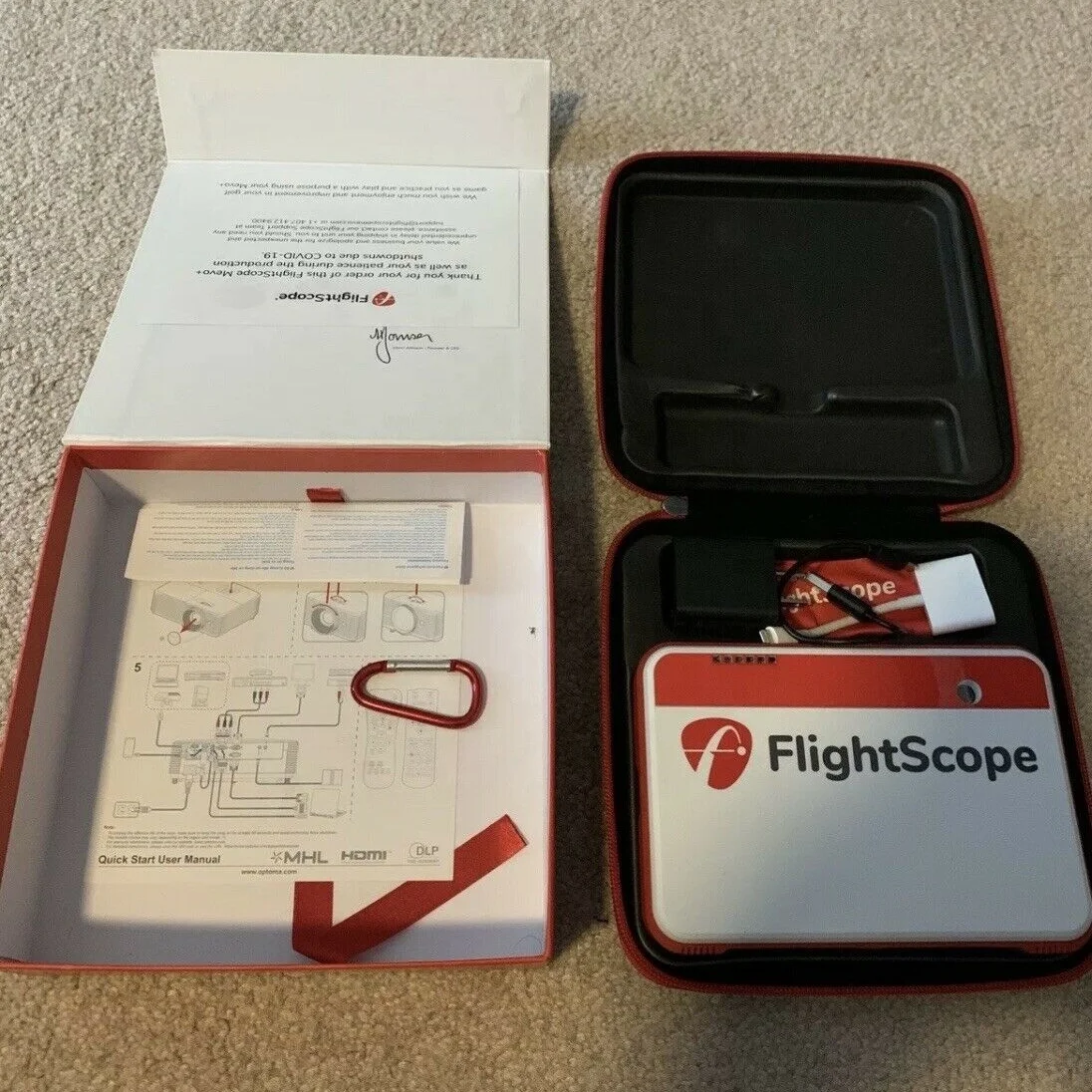 
В наличии, новый оригинальный пусковой монитор FlightScope Mevo + для гольф-симулятора с гарантией 