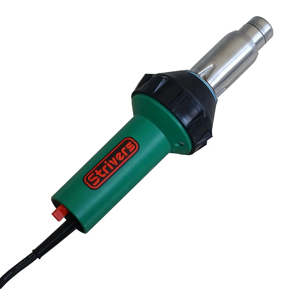 Strivers (ZGF-2000) пластиковый сварочный тепловой пистолет для кровельной мембраны с высокой мощностью 2000 Вт, чтобы быстрее сваривать больше тепла