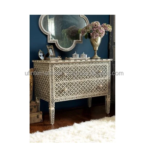 Столешница с инкрустацией в виде костей изделием ручной работы небольшой ящик мебель Лидер продаж