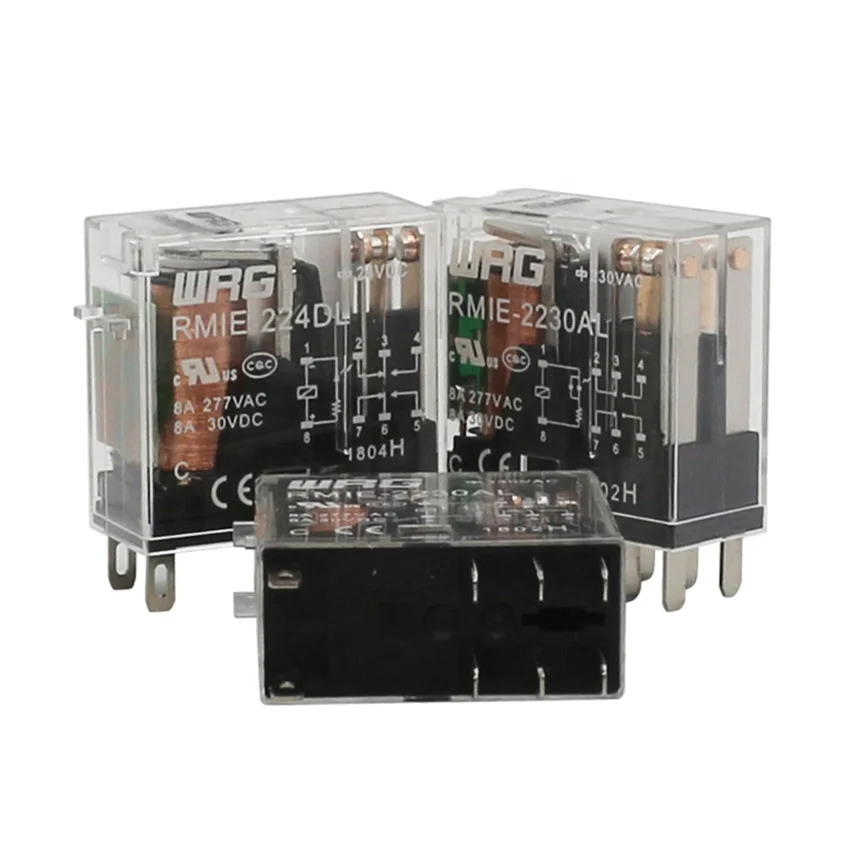 STOCK ORIGINAL RJ2S-CL AC220 rj2s-cl-d24 24VAC 8pin 220V 50/60hz miniature electromagnetic dc ac relay with light
