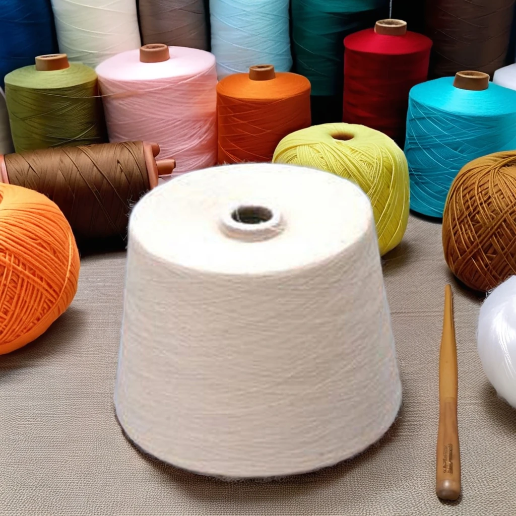 Best Quality White 30s/1 Spun Viscose Yarn Cost Effective for Weaving and Knitting Top Selling Cotton Yarn from India